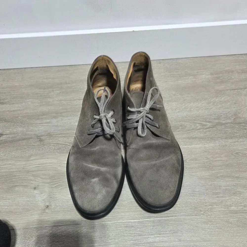 George Brown BILT Men's Taupe Suede Lace Up Chukka Boots Size 11